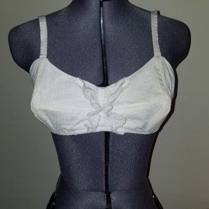 True Vintage 1950s cotton bullet bra s-m